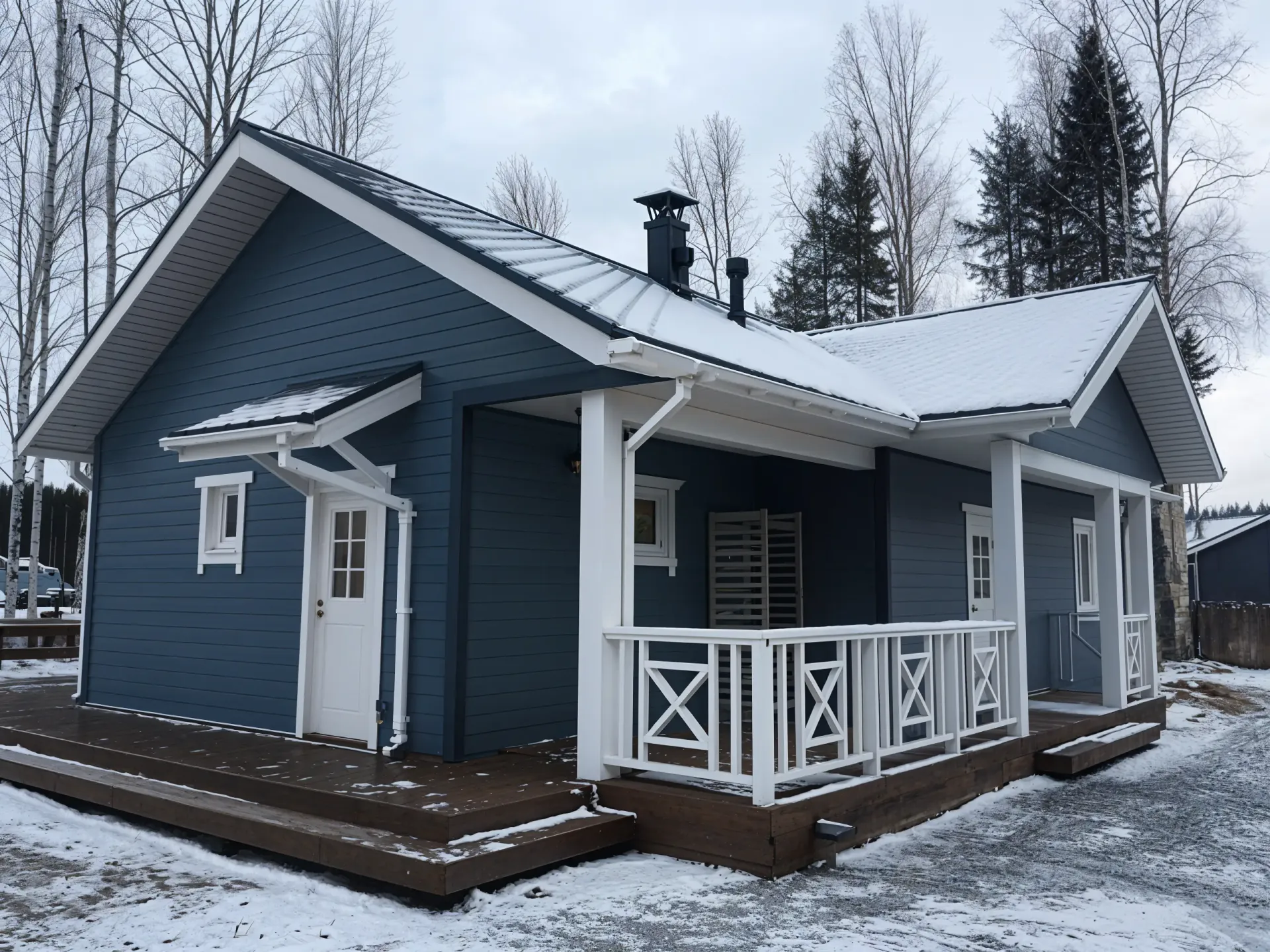 Каркасный дом